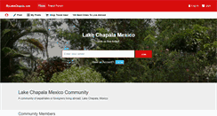 Desktop Screenshot of mylakechapala.com
